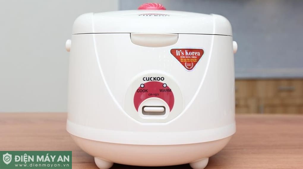 Nồi cơm điện 1.8L Cuckoo CR-1021 - Trắng